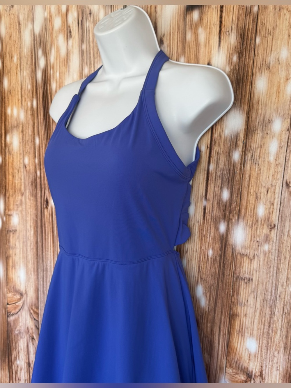 Backless Twisted Active Sport Dress - Picture 5 of 11